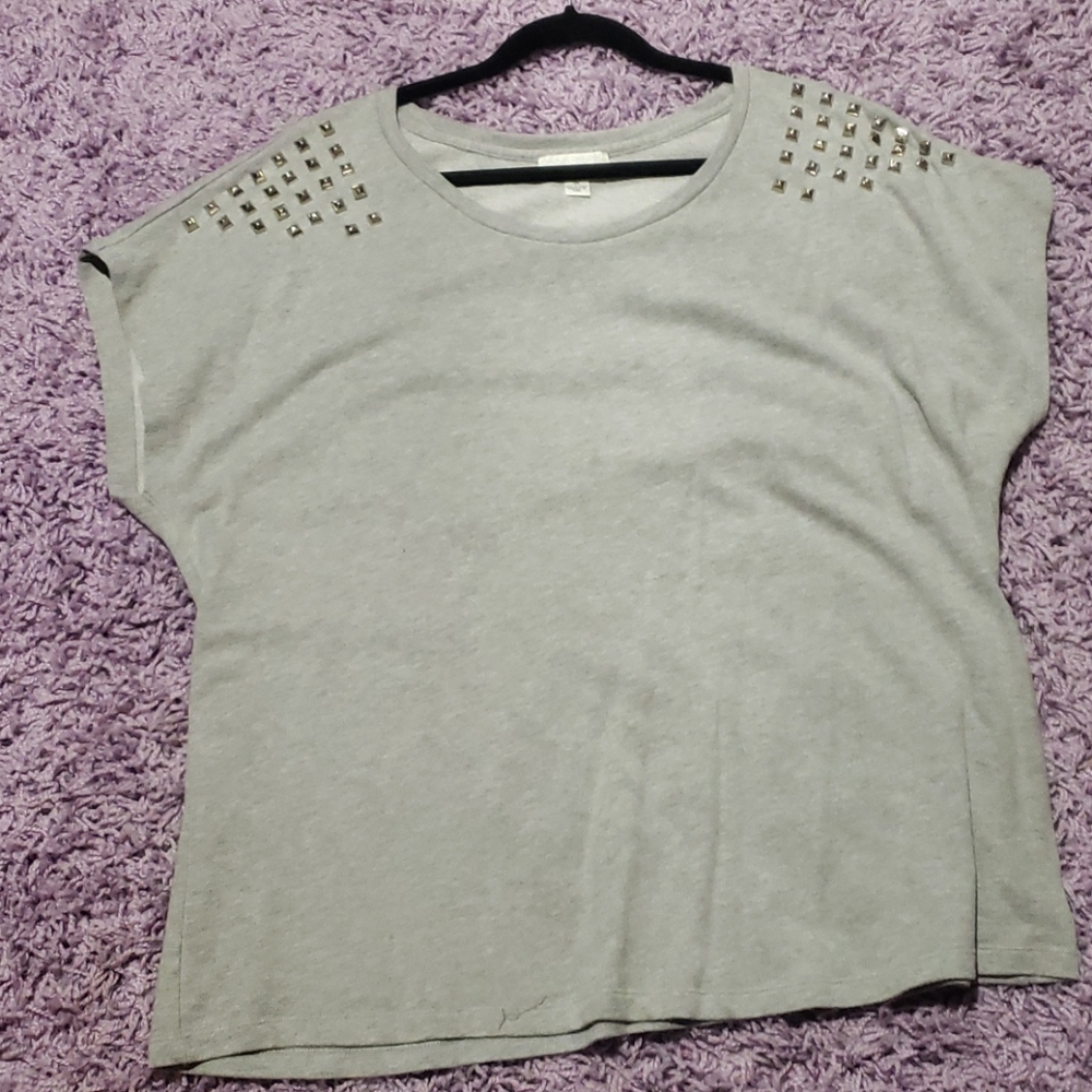 Plus Size Studded Forever 21 Tee